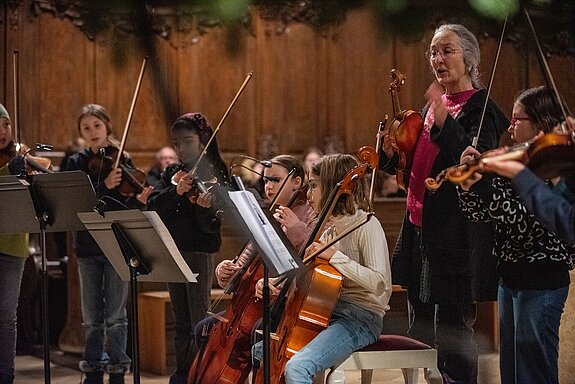 Weihnachtskonzert der Musikschule Freising 2025 (Foto: Markus Lange)
