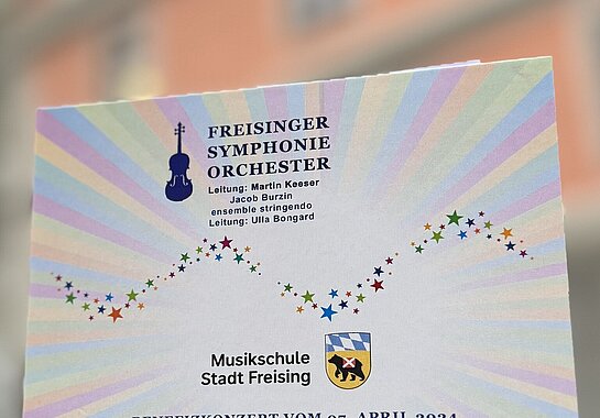 CD vom Konzert des Freisinger Symphonieorchester (2024) 