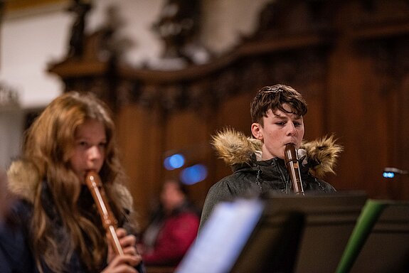 Weihnachtskonzert der Musikschule Freising 2025 (Foto: Markus Lange)