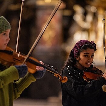 Weihnachtskonzert der Musikschule Freising 2025 (Foto: Markus Lange)